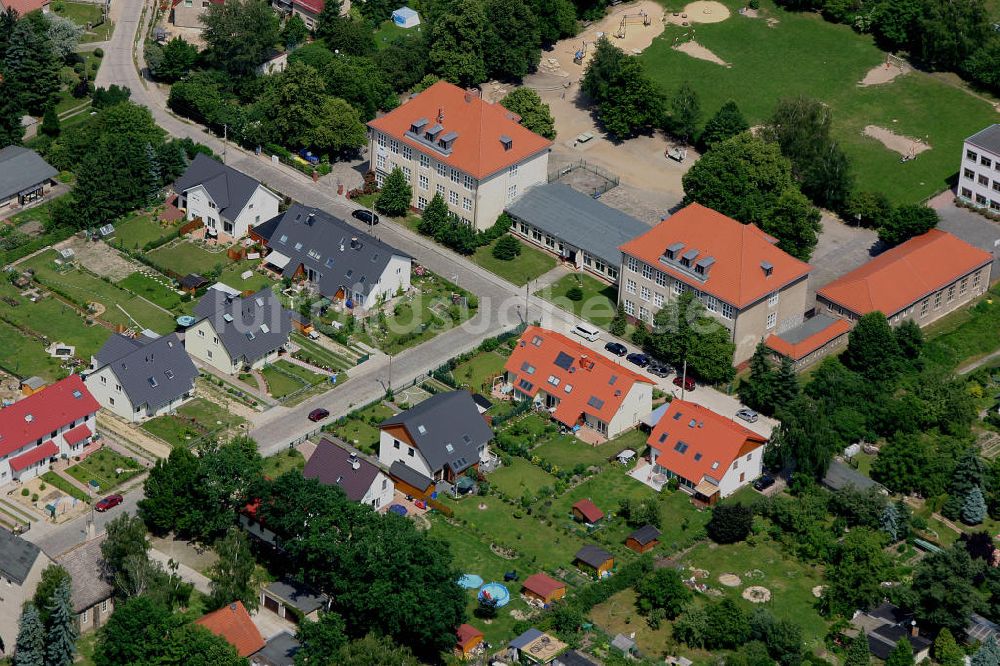 Berlin Mahldorf von oben - Wohngebiet Mahlsdorf Nordost