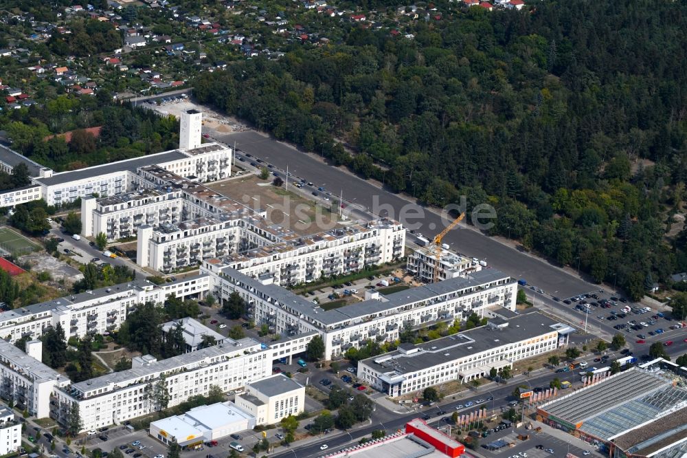 Berlin aus der Vogelperspektive: Wohngebiet der Mehrfamilienhaussiedlung Lesley Lofts im Ortsteil Steglitz in Berlin, Deutschland