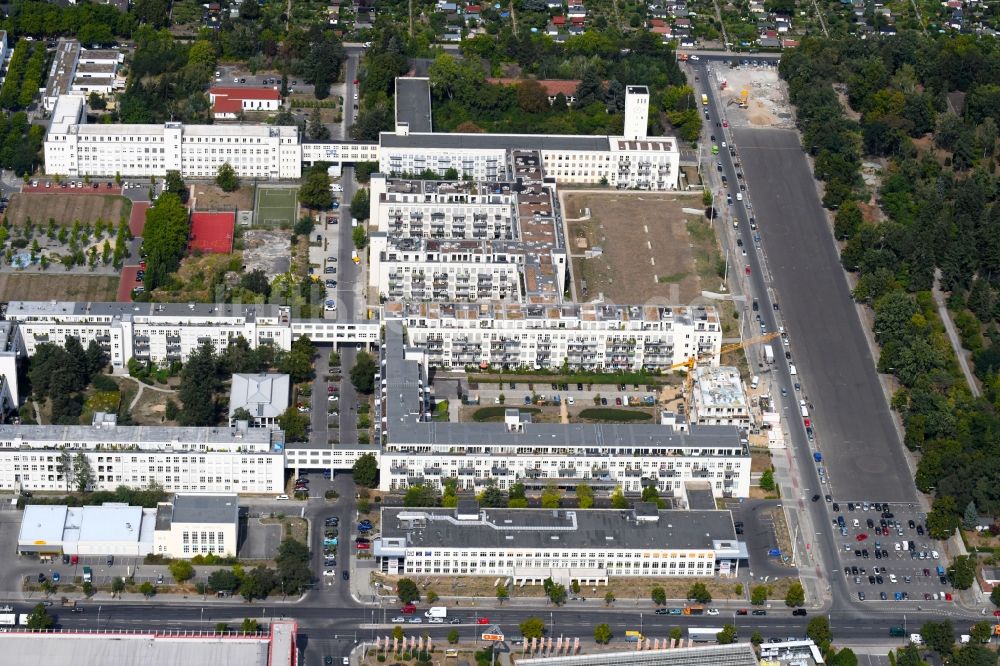 Luftbild Berlin - Wohngebiet der Mehrfamilienhaussiedlung Lesley Lofts im Ortsteil Steglitz in Berlin, Deutschland