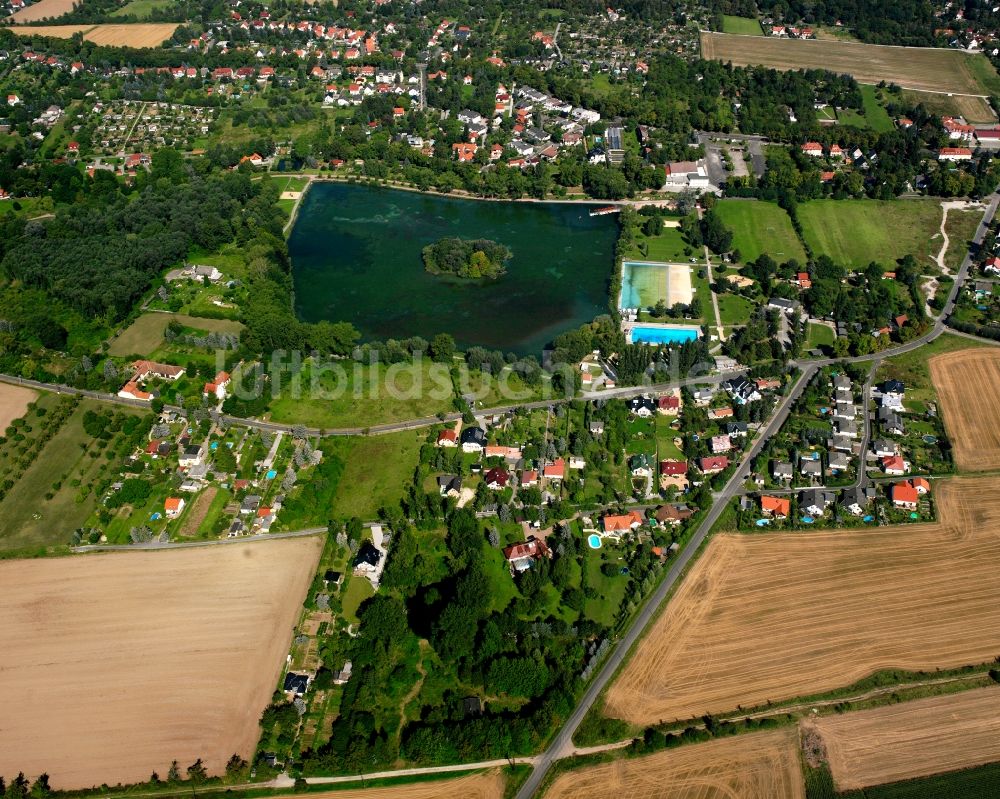 Mühlhausen/Thüringen von oben - Wohngebiet der Mehrfamilienhaussiedlung in Mühlhausen im Bundesland Thüringen, Deutschland