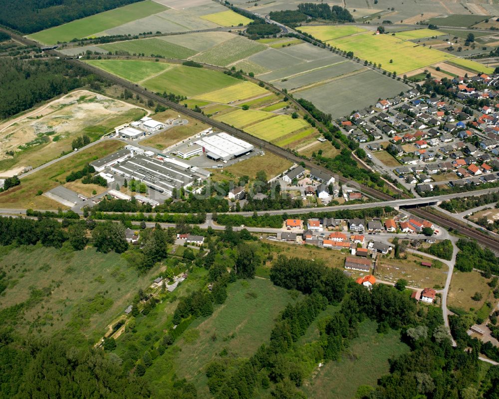 Neudorf aus der Vogelperspektive: Wohngebiet der Mehrfamilienhaussiedlung in Neudorf im Bundesland Baden-Württemberg, Deutschland