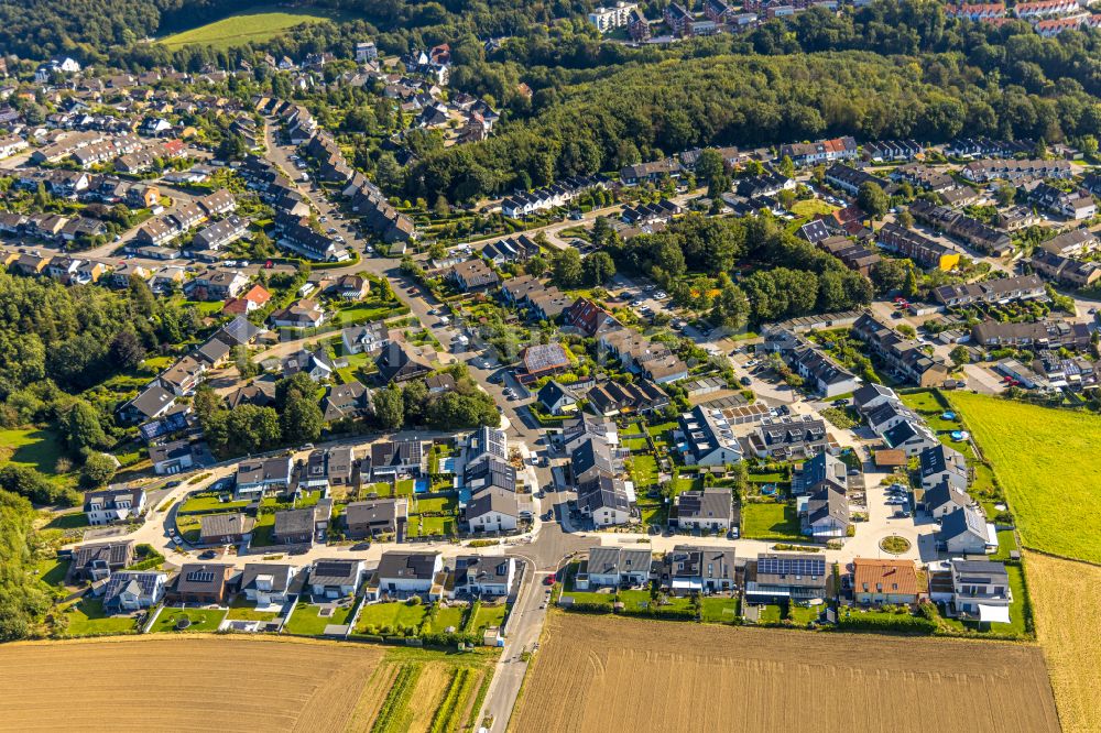 Luftbild Neviges - Wohngebiet der Mehrfamilienhaussiedlung in Neviges im Bundesland Nordrhein-Westfalen, Deutschland