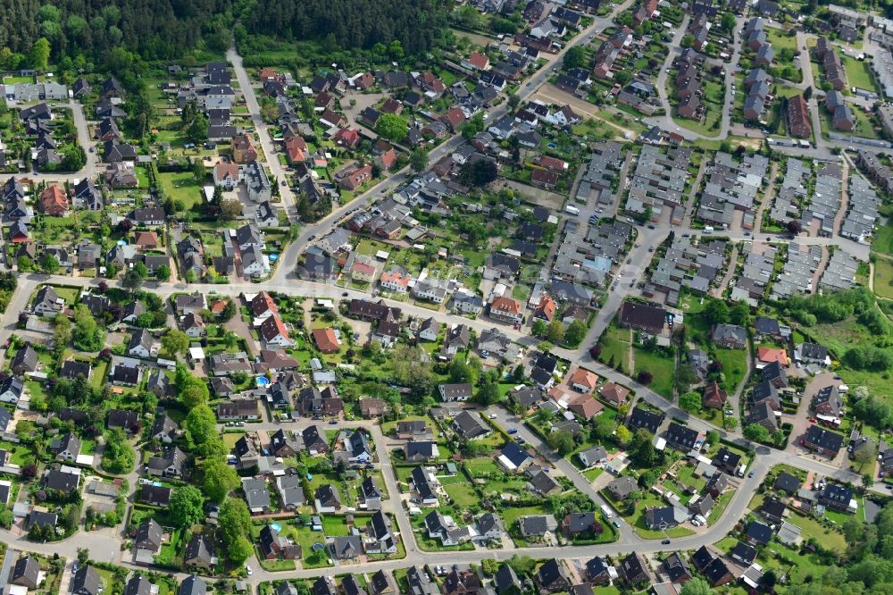 Ratekau von oben - Wohngebiet einer Mehrfamilienhaussiedlung in Ratekau im Bundesland Schleswig-Holstein