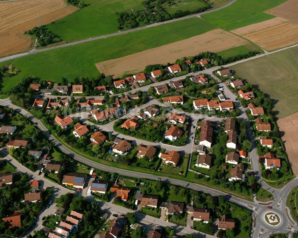 Sankt Ulrich von oben - Wohngebiet der Mehrfamilienhaussiedlung in Sankt Ulrich im Bundesland Bayern, Deutschland