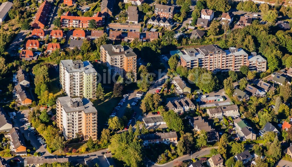 Luftbild Schwentinental - Wohngebiet der Mehrfamilienhaussiedlung in Schwentinental im Bundesland Schleswig-Holstein, Deutschland