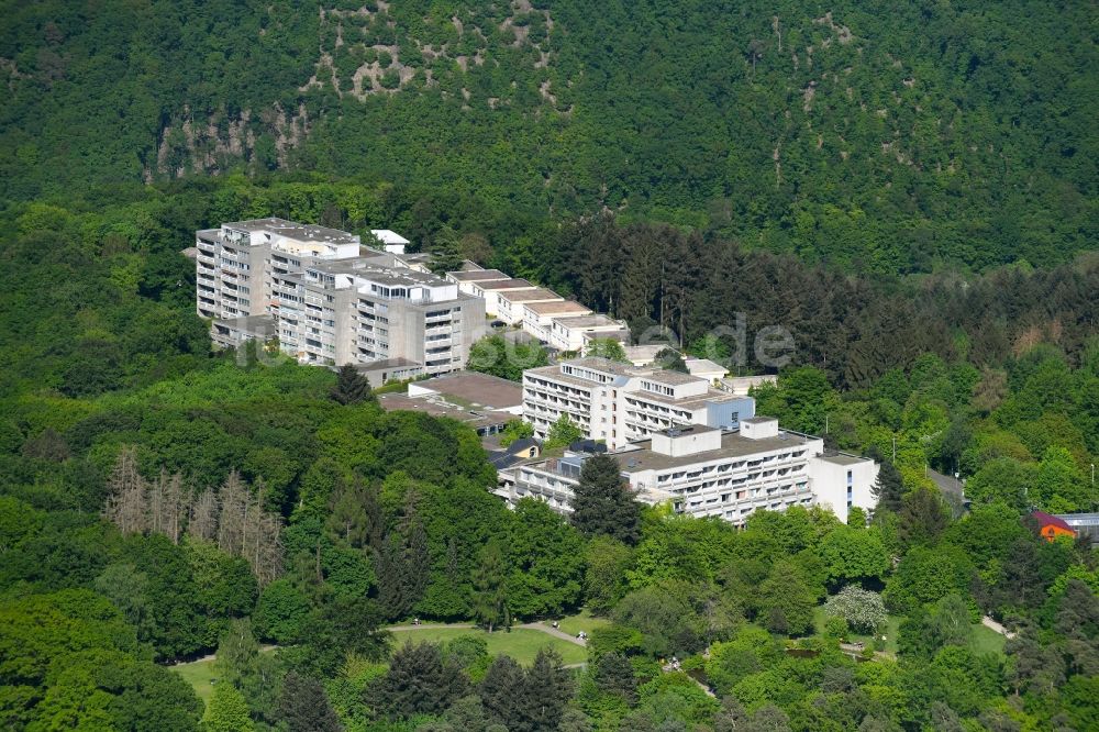 Luftaufnahme Lahnstein - Wohngebiet der Mehrfamilienhaussiedlung Siebler (Wohnpark Mediana) im Ortsteil Lahnstein auf der Höhe in Lahnstein im Bundesland Rheinland-Pfalz, Deutschland