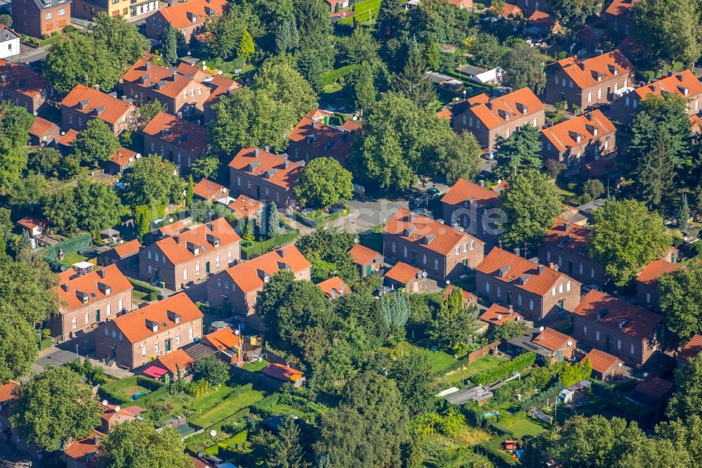 Luftbild Oberhausen - Wohngebiet der Mehrfamilienhaussiedlung Siedlung Stemmersberg in Oberhausen im Bundesland Nordrhein-Westfalen