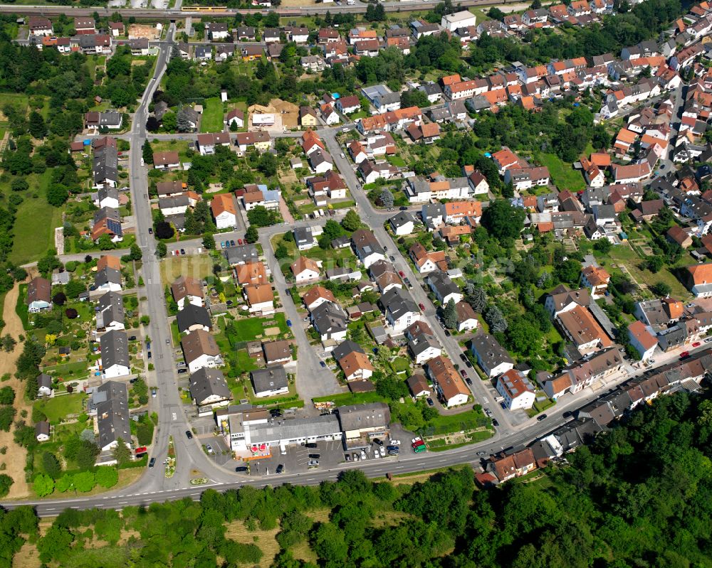 Luftaufnahme Söllingen - Wohngebiet der Mehrfamilienhaussiedlung in Söllingen im Bundesland Baden-Württemberg, Deutschland