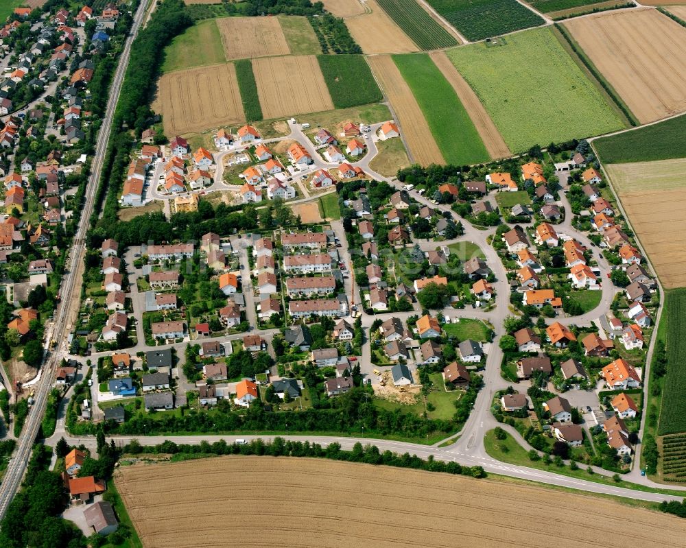 Luftbild Sülzbach - Wohngebiet der Mehrfamilienhaussiedlung in Sülzbach im Bundesland Baden-Württemberg, Deutschland