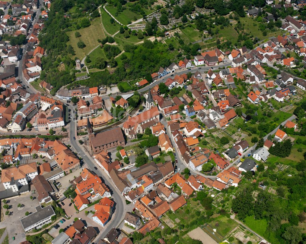 Luftbild Weingarten (Baden) - Wohngebiet der Mehrfamilienhaussiedlung in Weingarten (Baden) im Bundesland Baden-Württemberg, Deutschland