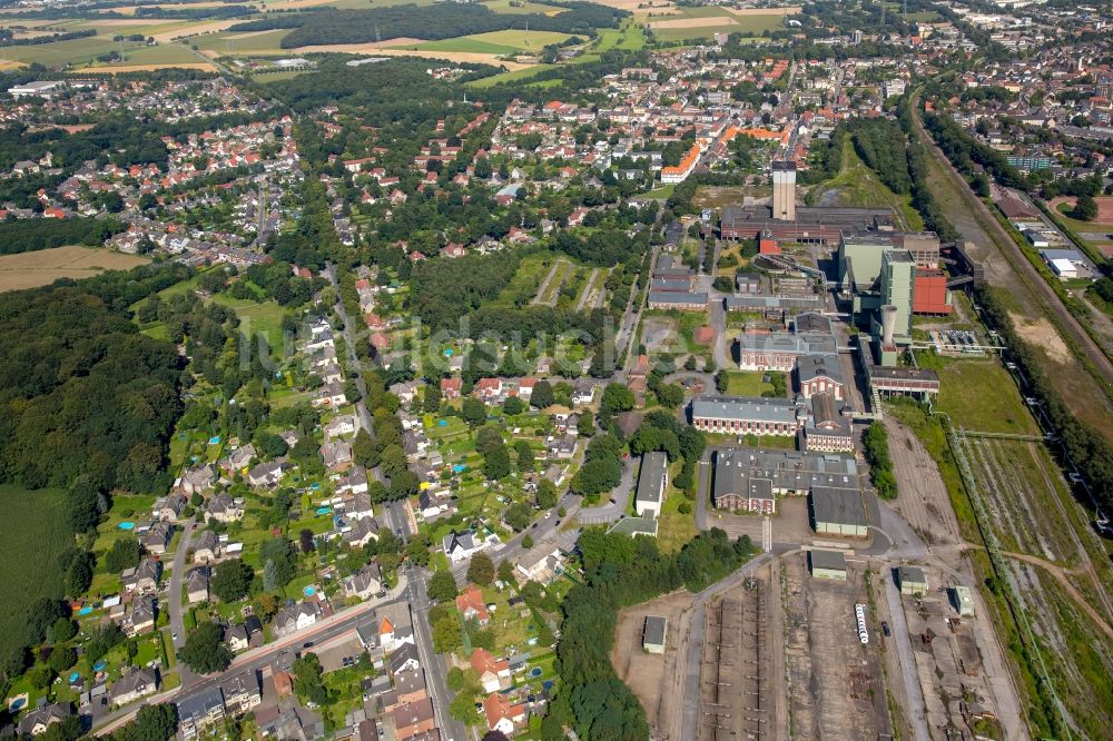 Luftbild Gelsenkirchen - Wohngebiet einer Mehrfamilienhaussiedlung Westerholt in Gelsenkirchen im Bundesland Nordrhein-Westfalen