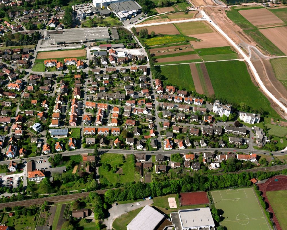 Luftaufnahme Winterbach - Wohngebiet der Mehrfamilienhaussiedlung in Winterbach im Bundesland Baden-Württemberg, Deutschland