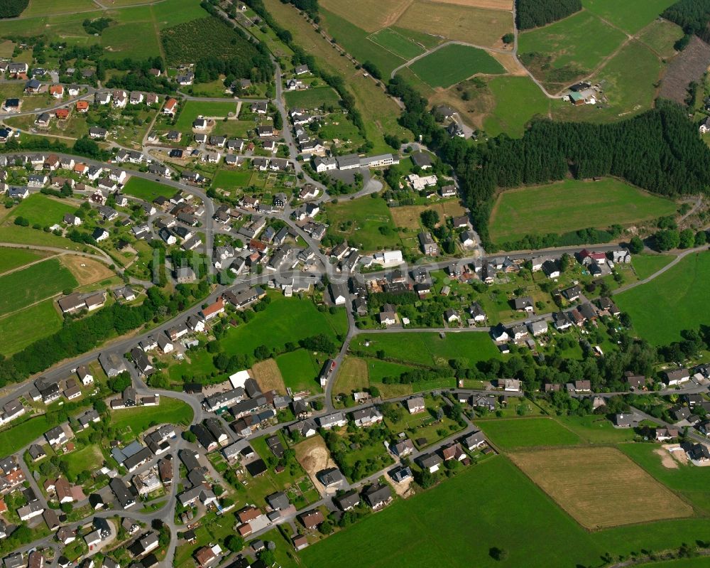 Luftbild Banfe - Wohngebiet - Mischbebauung der Mehr- und Einfamilienhaussiedlung in Banfe im Bundesland Nordrhein-Westfalen, Deutschland