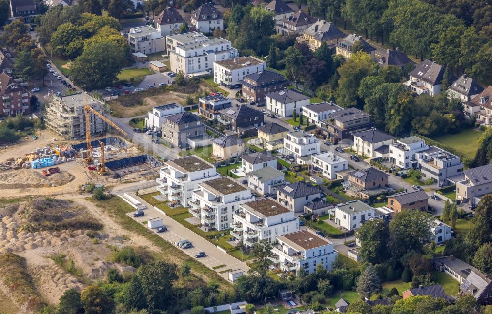 Hamm aus der Vogelperspektive: Wohngebiet - Mischbebauung der Mehr- und Einfamilienhaussiedlung in Hamm im Bundesland Nordrhein-Westfalen, Deutschland