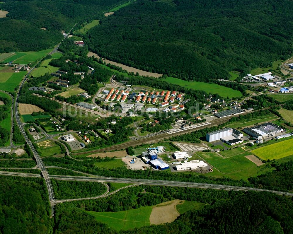 Luftbild Neubrücke - Wohngebiet - Mischbebauung der Mehr- und Einfamilienhaussiedlung in Neubrücke im Bundesland Rheinland-Pfalz, Deutschland