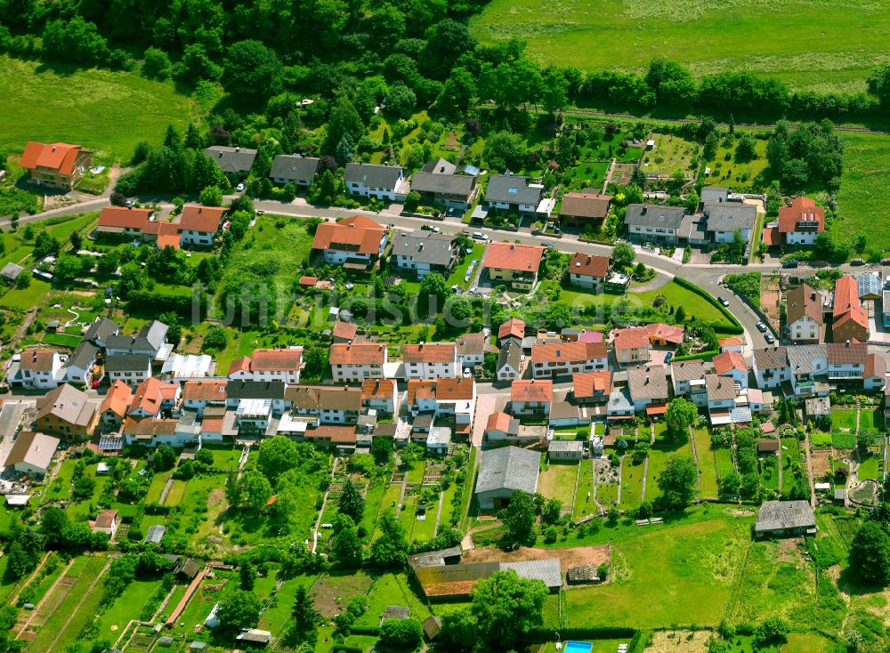 Luftaufnahme Ramsen - Wohngebiet - Mischbebauung der Mehr- und Einfamilienhaussiedlung in Ramsen im Bundesland Rheinland-Pfalz, Deutschland