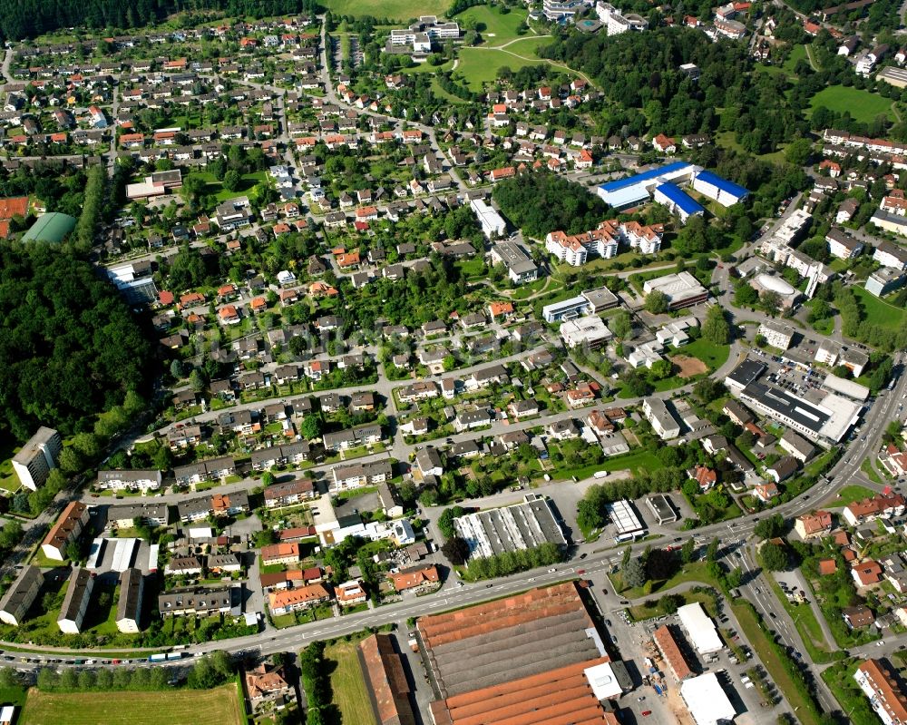 Rippolingen aus der Vogelperspektive: Wohngebiet - Mischbebauung der Mehr- und Einfamilienhaussiedlung in Rippolingen im Bundesland Baden-Württemberg, Deutschland