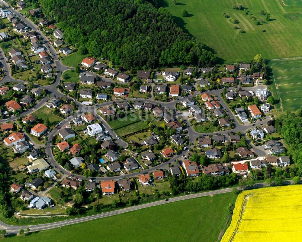 Montabaur von oben - Wohngebiet in Montabaur im Bundesland Rheinland-Pfalz