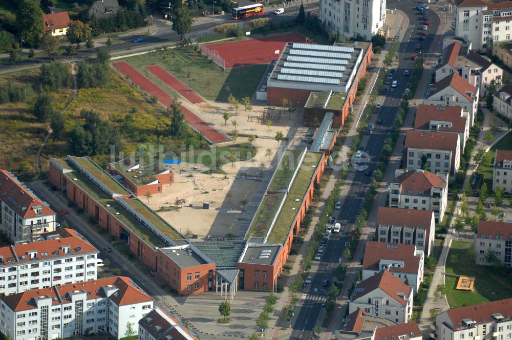 Berlin von oben - Wohngebiet / Neubaugebiet Karow Nord