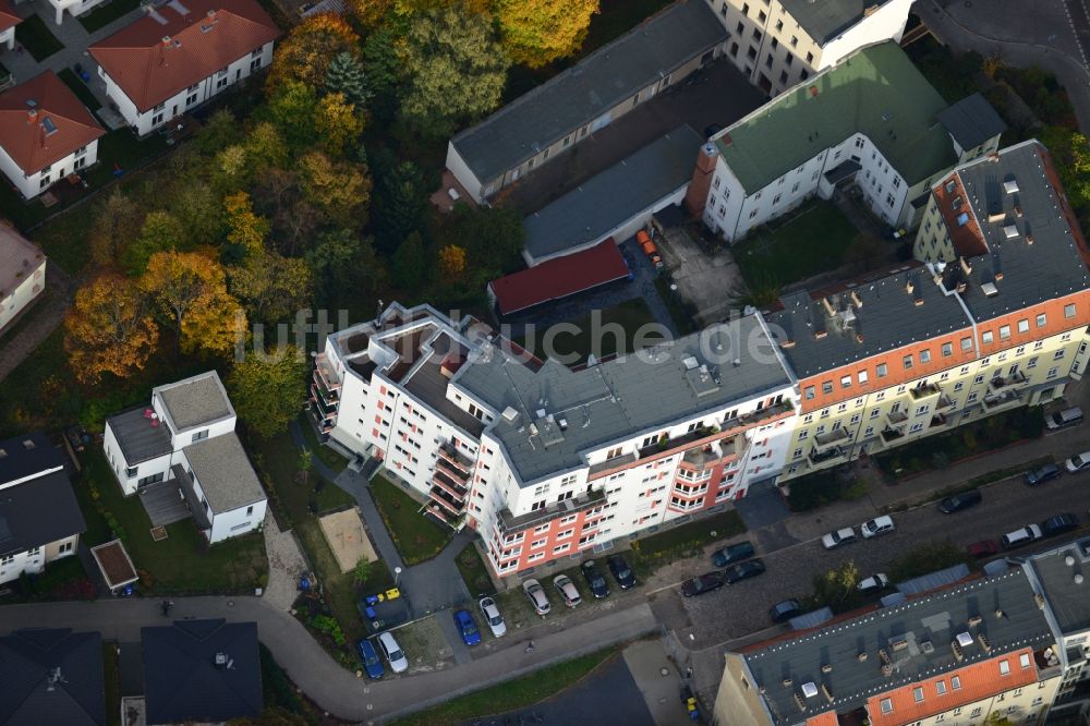 Luftbild Berlin Pankow - Wohngebiet an der Pichelswerderstraße - Wollankstraße in Berlin - Pankow