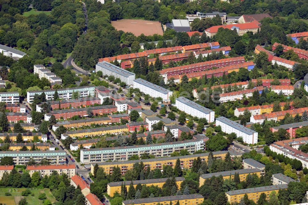 Berlin von oben - Wohngebiet / Residential area in Berlin-Britz