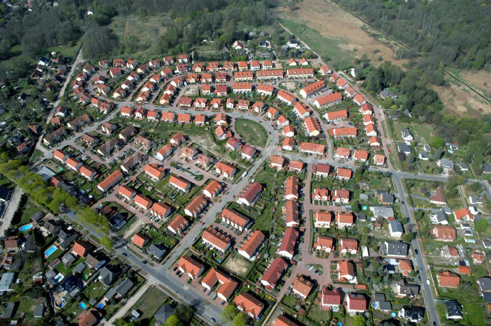 SCHILDOW aus der Vogelperspektive: Wohngebiet Schildower Pfaffenwald der Schildow Wohnungsbau GmbH & Co KG