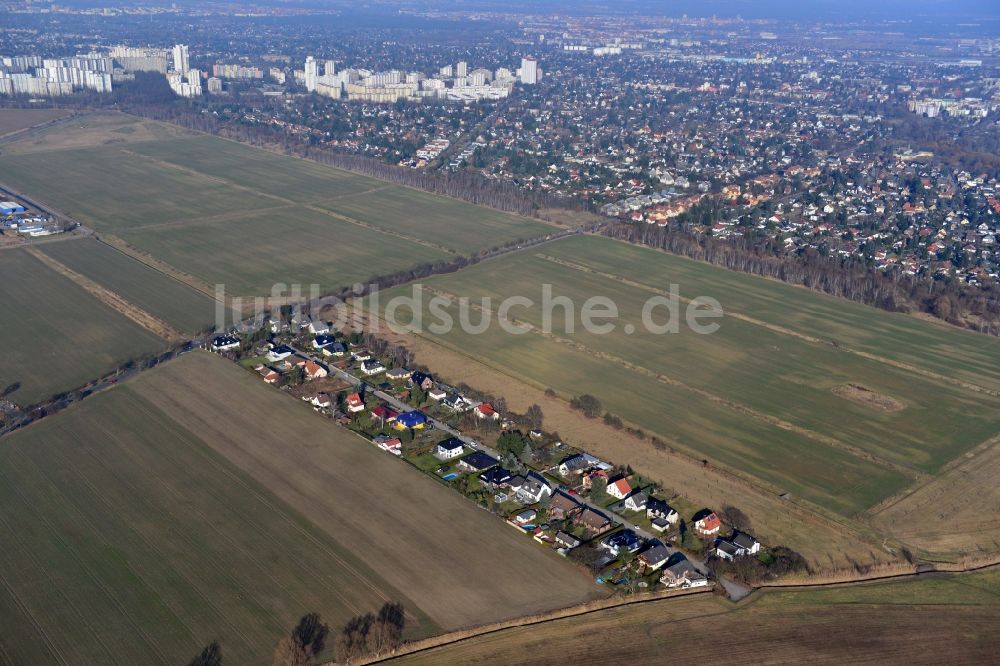 Luftbild Schönefeld - Wohngebiet in Schönefeld im Bundesland Brandenburg