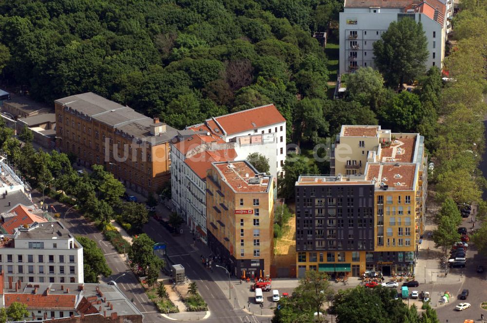 Luftbild Berlin - Wohngebiet Schönhauser Allee