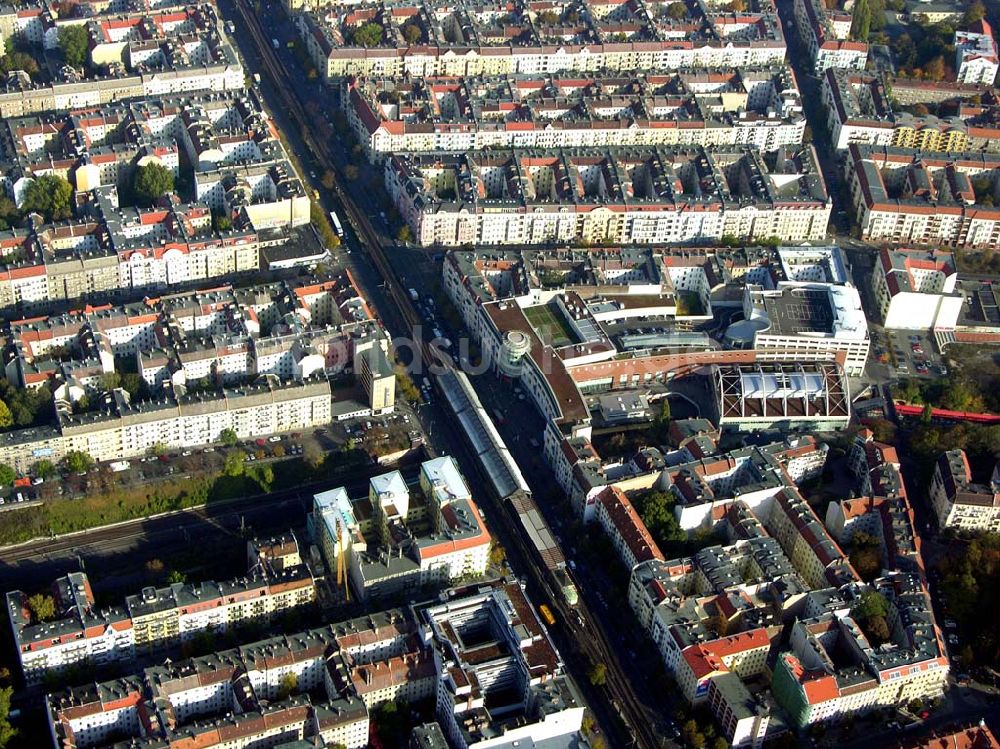 Berlin- Prenzlauer Berg von oben - Wohngebiet an der Schönhauser Allee