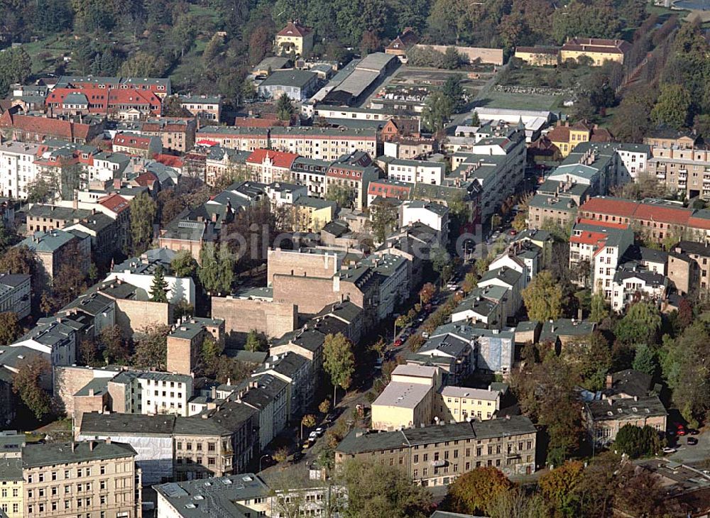 Luftbild Potsdam - Wohngebiet an der Sellostraße 23 a, am Fuße des Parkes Sanssouci in Potsdam