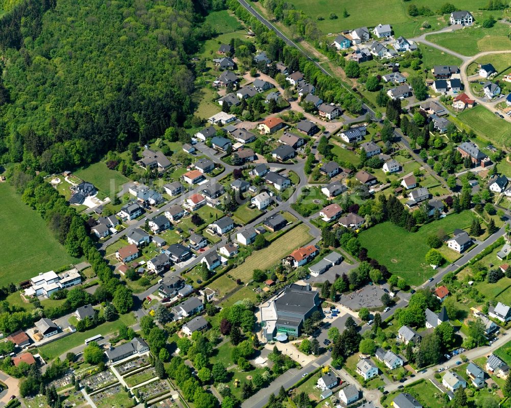 Luftbild Rennerod - Wohngebiet im Stadtgebiet von Rennerod im Bundesland Rheinland-Pfalz