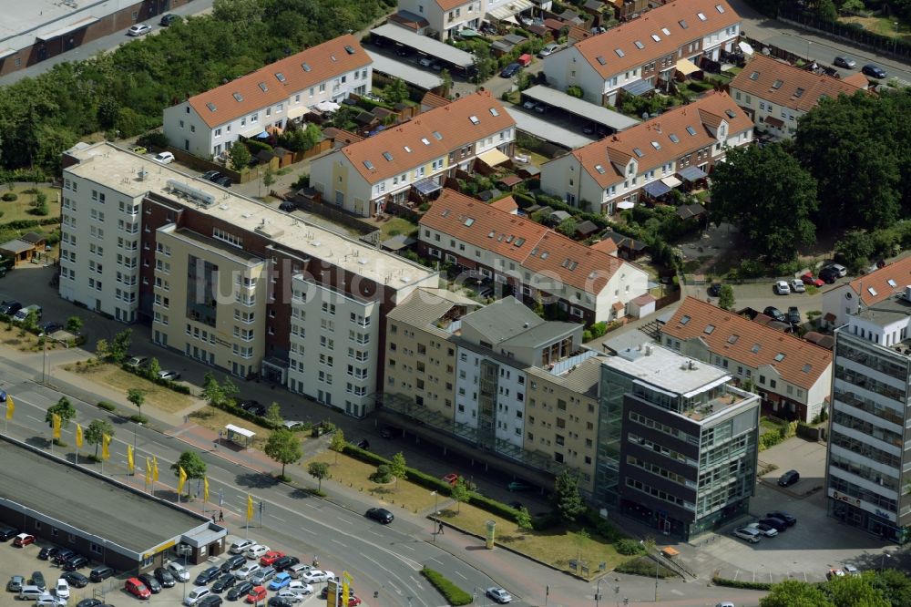 Luftbild Garbsen - Wohngebiet an der Straße Auf der Horst in Garbsen im Bundesland Niedersachsen