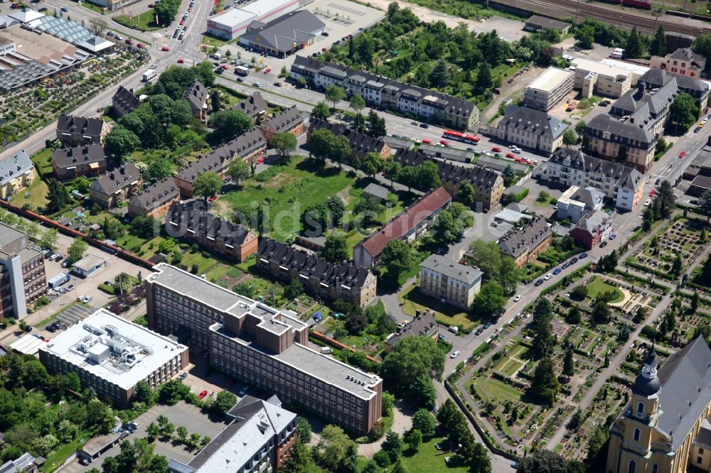 Trier von oben - Wohngebiet in Trier im Bundesland Rheinland-Pfalz