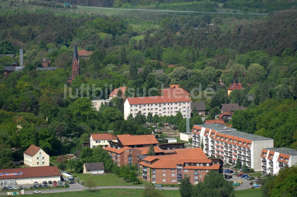 Luftaufnahme Uchtspringe - Wohngebiet in Uchtspringe in Sachsen-Anhalt