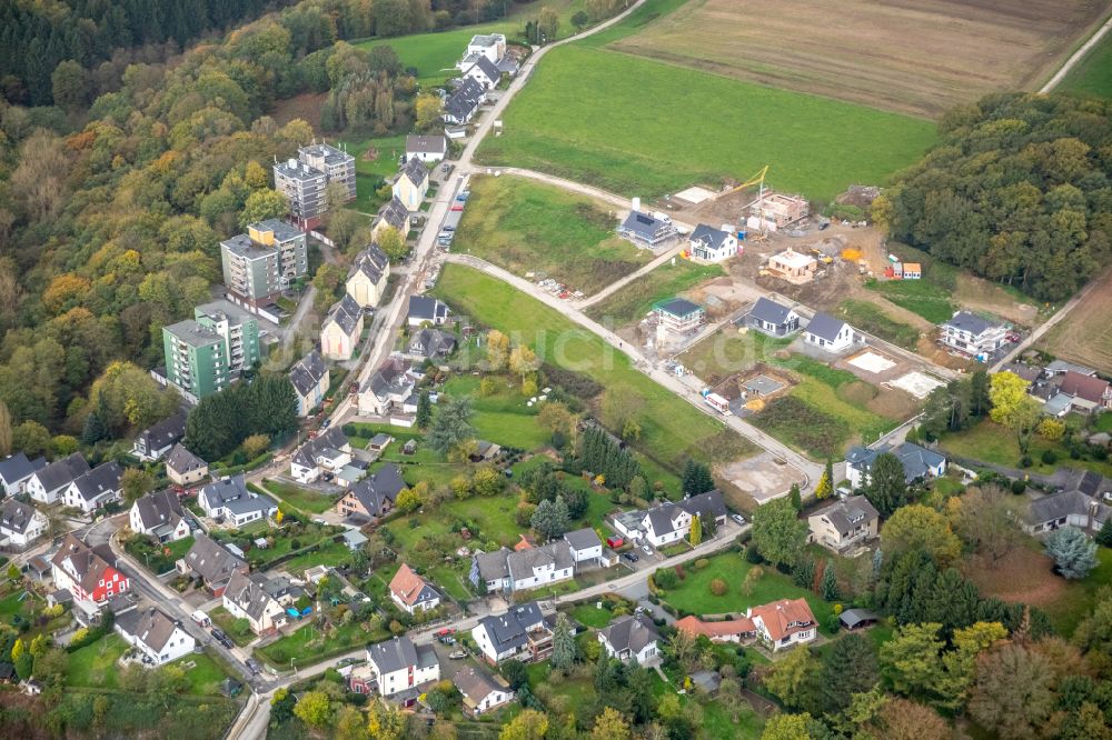 Wengern aus der Vogelperspektive: Wohngebiet am Waldrand in Wengern im Bundesland Nordrhein-Westfalen, Deutschland