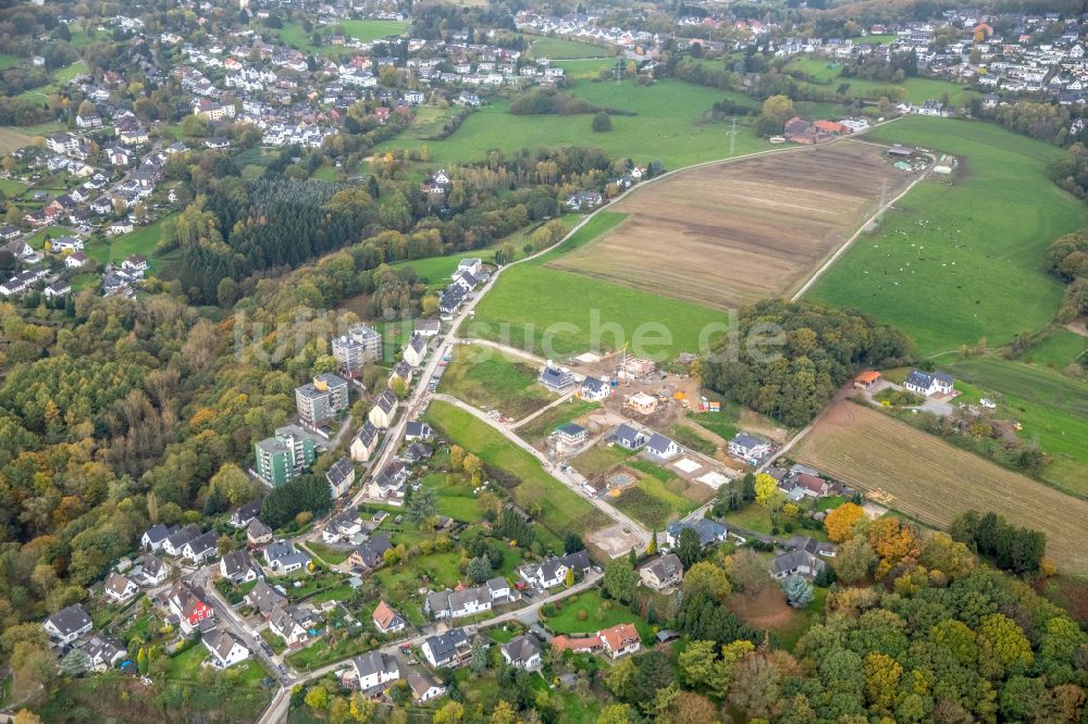 Luftbild Wengern - Wohngebiet am Waldrand in Wengern im Bundesland Nordrhein-Westfalen, Deutschland