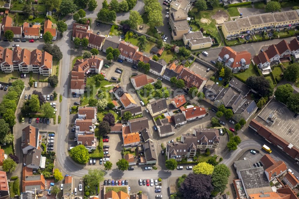 Werl von oben - Wohngebiet in Werl im Bundesland Nordrhein-Westfalen