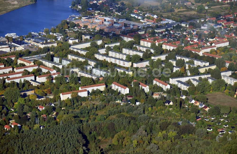 Berlin von oben - Wohngebiet zwischen Dregerhoffstraße und Lienhardweg mit Grünflächen des Stadtwalds Köpenicker Forst in Berlin - Köpenick