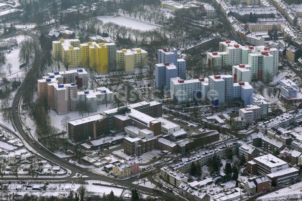 Luftaufnahme Dortmund - Wohngebiete Clarenberg in Dortmund im Bundesland Nordrhein-Westfalen