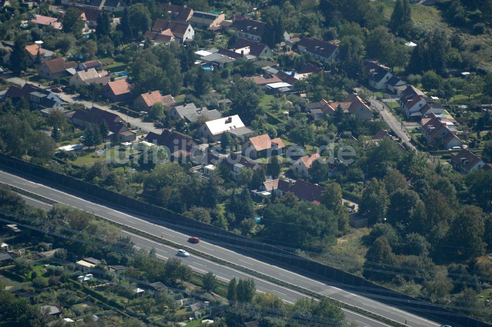 Luftbild Berlin - Wohngebiete Karow-Nord und Buch in Berlin