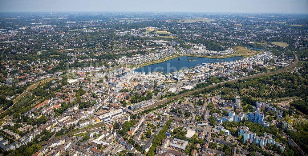 Luftbild Dortmund - Wohngebiete am Phoenix See in Dortmund im Bundesland Nordrhein-Westfalen