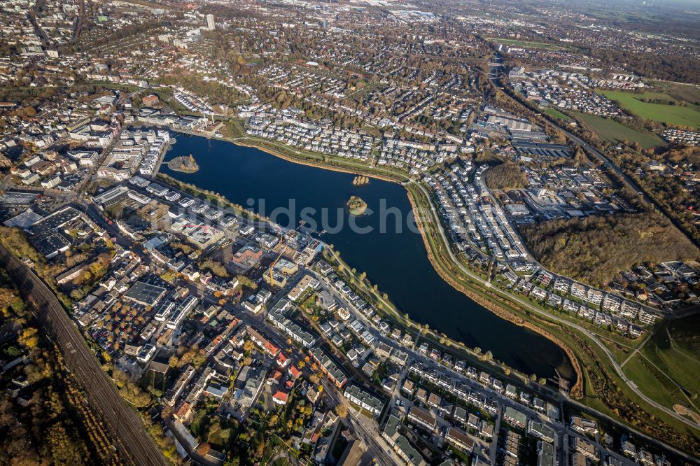 Luftbild Dortmund - Wohngebiete am Phoenix See in Dortmund im Bundesland Nordrhein-Westfalen