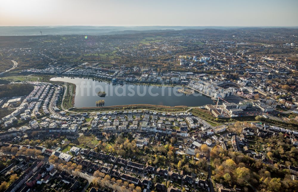 Luftbild Dortmund - Wohngebiete am Phoenix See in Dortmund im Bundesland Nordrhein-Westfalen