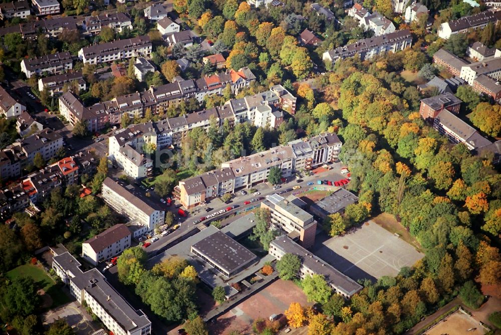 Luftaufnahme Köln - Wohngebiete Am Rautenstrauchkanal in Köln im Bundesland Nordrhein-Westfalen