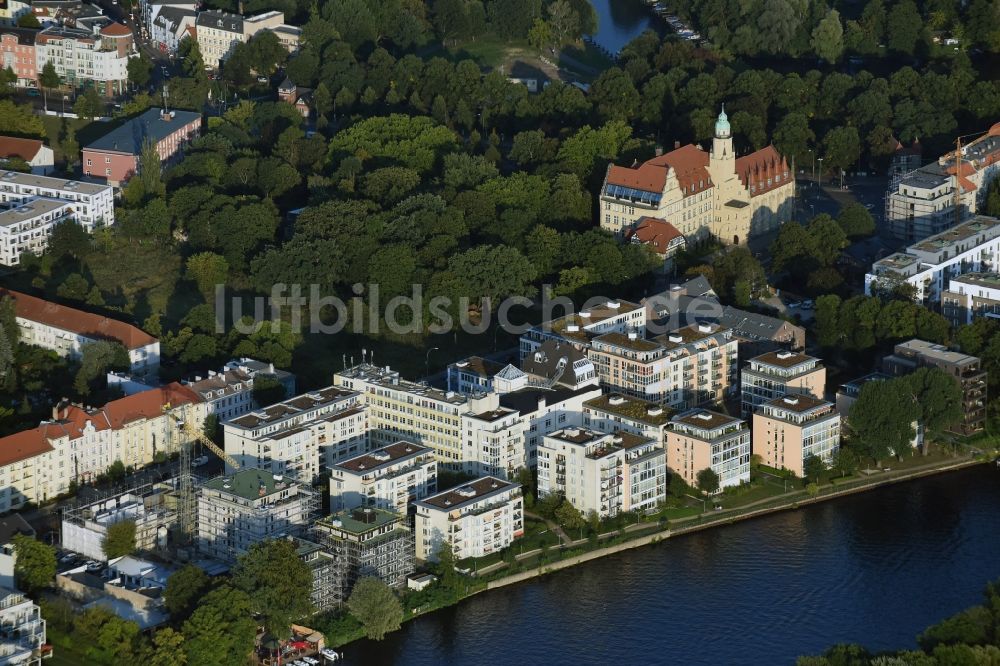 Berlin aus der Vogelperspektive: Wohngebiets- Siedlung in Berlin