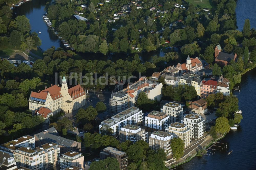 Luftaufnahme Berlin - Wohngebiets- Siedlung in Berlin