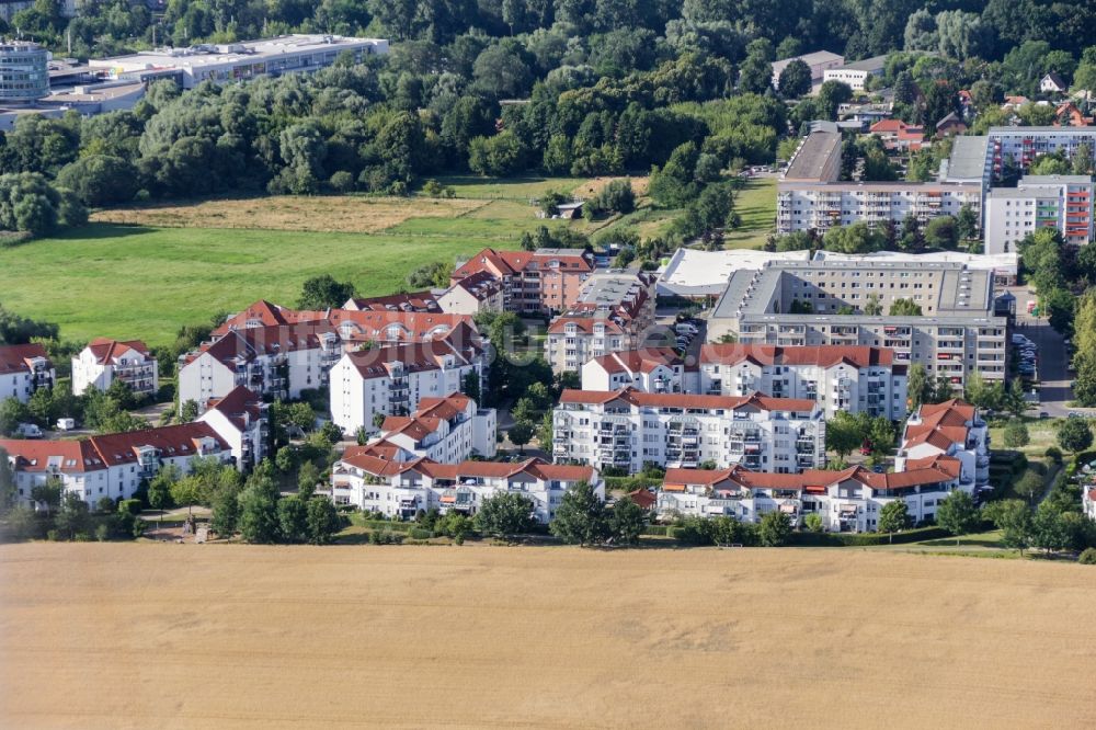 Luftbild Bernau - Wohngebiets- Siedlung in Bernau Süd im Bundesland Brandenburg