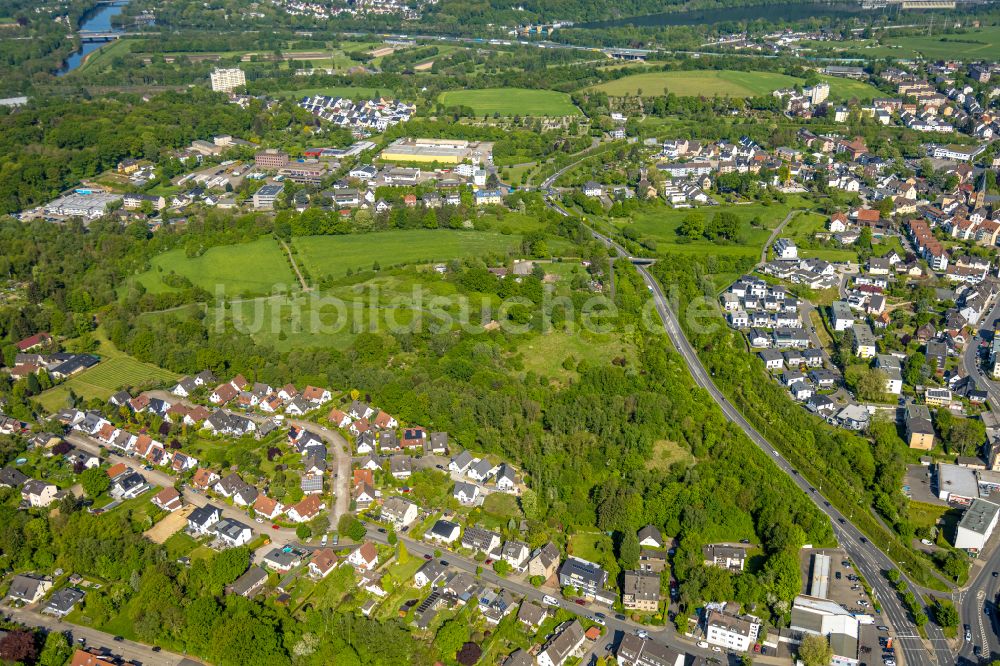 Luftaufnahme Hagen - Wohngebiets- Siedlung an der Birkenstraße - Boeler Ring in Hagen im Bundesland Nordrhein-Westfalen, Deutschland