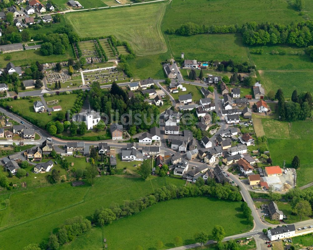 Luftaufnahme Breitenau - Wohngebiets- Siedlung in Breitenau im Bundesland Rheinland-Pfalz