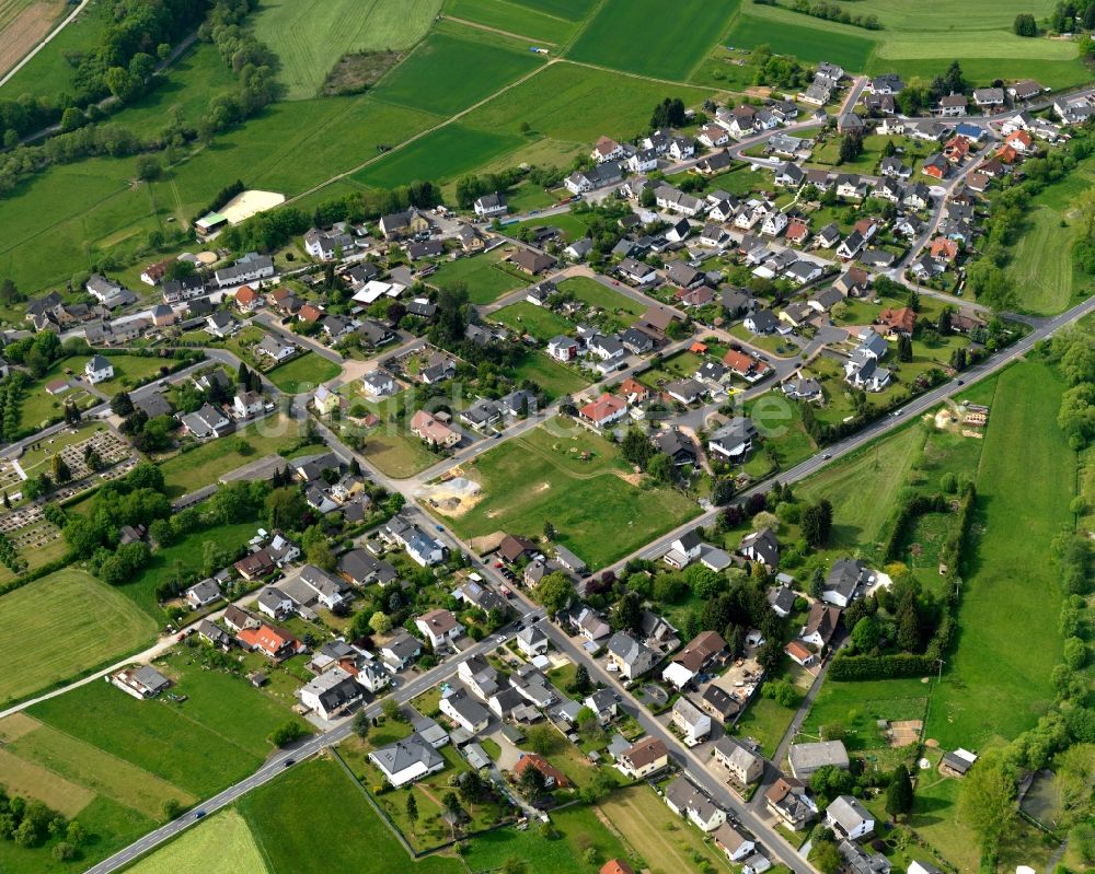 Breitenau aus der Vogelperspektive: Wohngebiets- Siedlung in Breitenau im Bundesland Rheinland-Pfalz